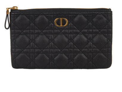 Christian Dior Caro Small Slim Pouch, front view